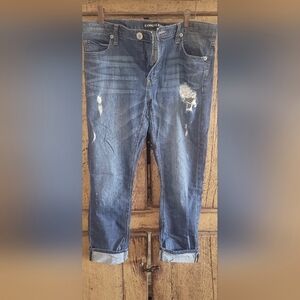 Express girlfriend jeans